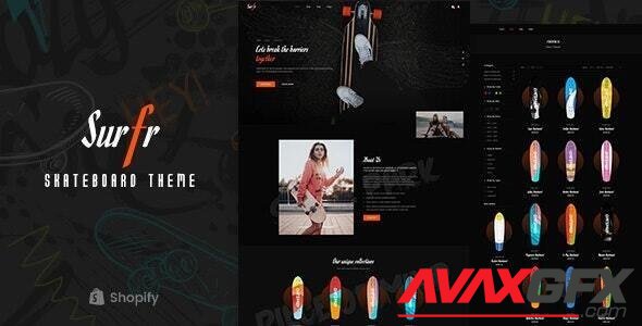 ThemeForest - Surfr v1.2 - Shopify Single Product Store - 28277563
