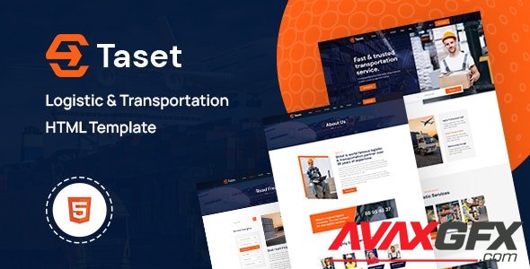 ThemeForest - Taset v1.0 - Logistic & Transportation HTML Template - 35205526