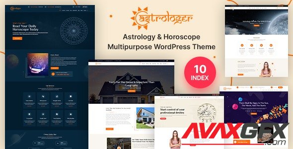 ThemeForest - Astrologer v1.0.1 - Horoscope and Astrology WordPress Theme - 33482086