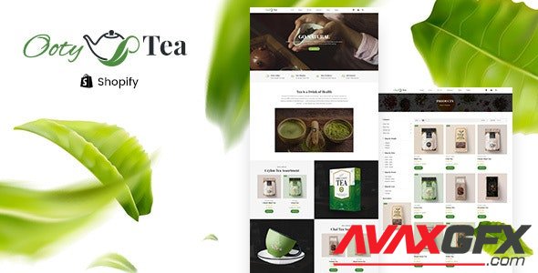 ThemeForest - Ooty v1.0.0 - Organic Tea Store Shopify Theme (Update: 13 May 21) - 28180520