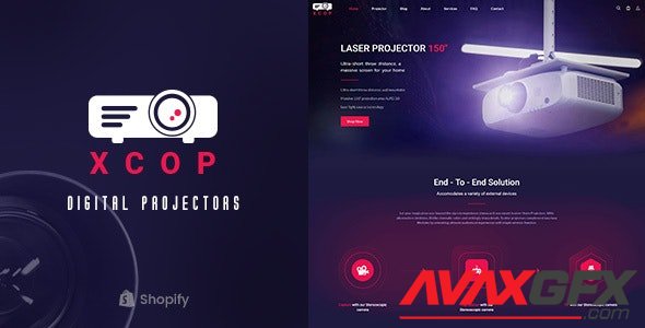 ThemeForest - Xcop v1.0.0 - Landing Page Shopify Theme (Update: 19 January 21) - 28277830