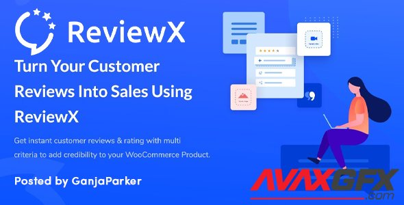 ReviewX Pro v1.3.0 - Advanced Multi-Criteria Rating Reviews for WordPress & WooCommerce - NULLED