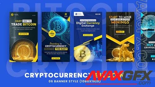 Cryptocurrency Bitcoin Stories Pack 35333713 (VideoHive)