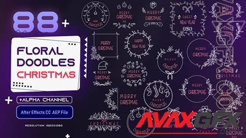 Floral Doodles Pack - Christmas 35321836 (VideoHive)