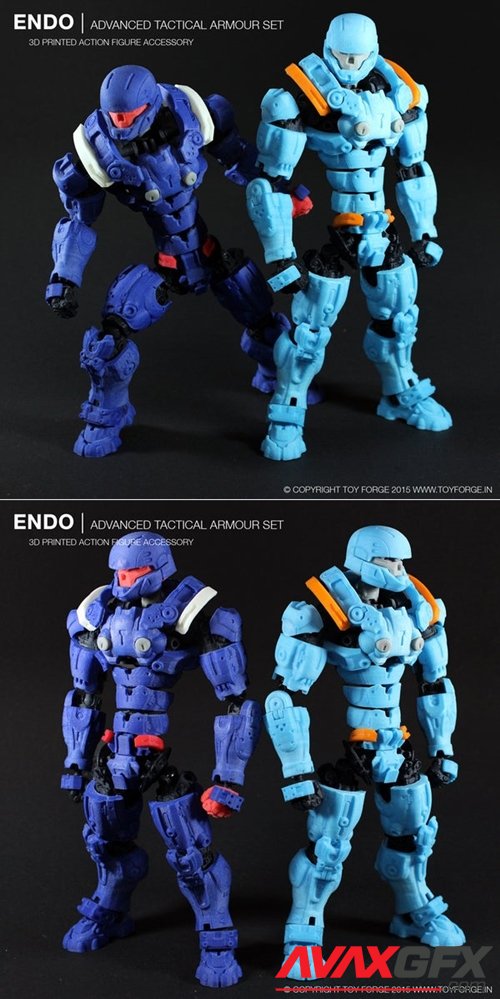 Toy Forge Endo Advanced Tactical Armour Kit – 3D Printable STL