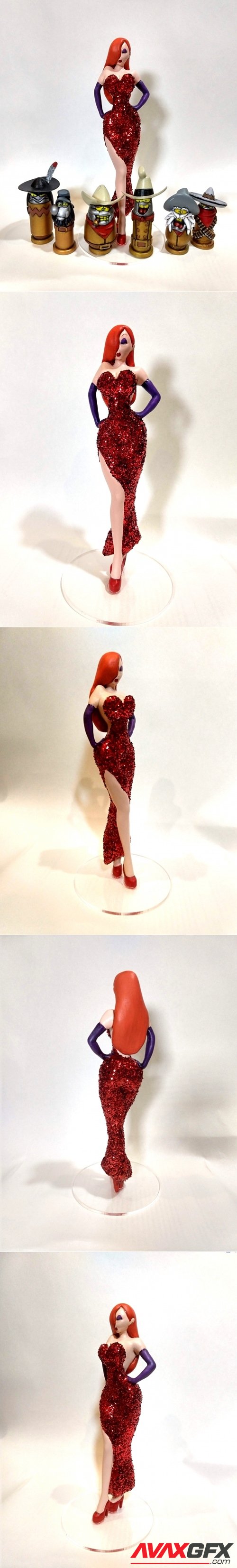 Jessica Rabbit – 3D Printable STL