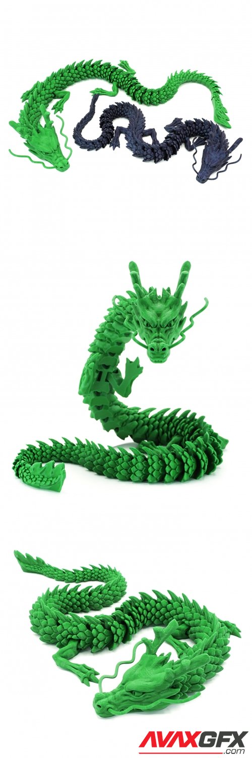 Dragon v2 – 3D Printable STL