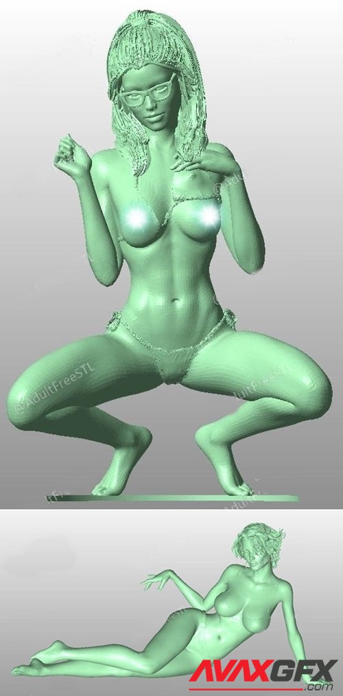 women 1-2 – 3D Printable STL