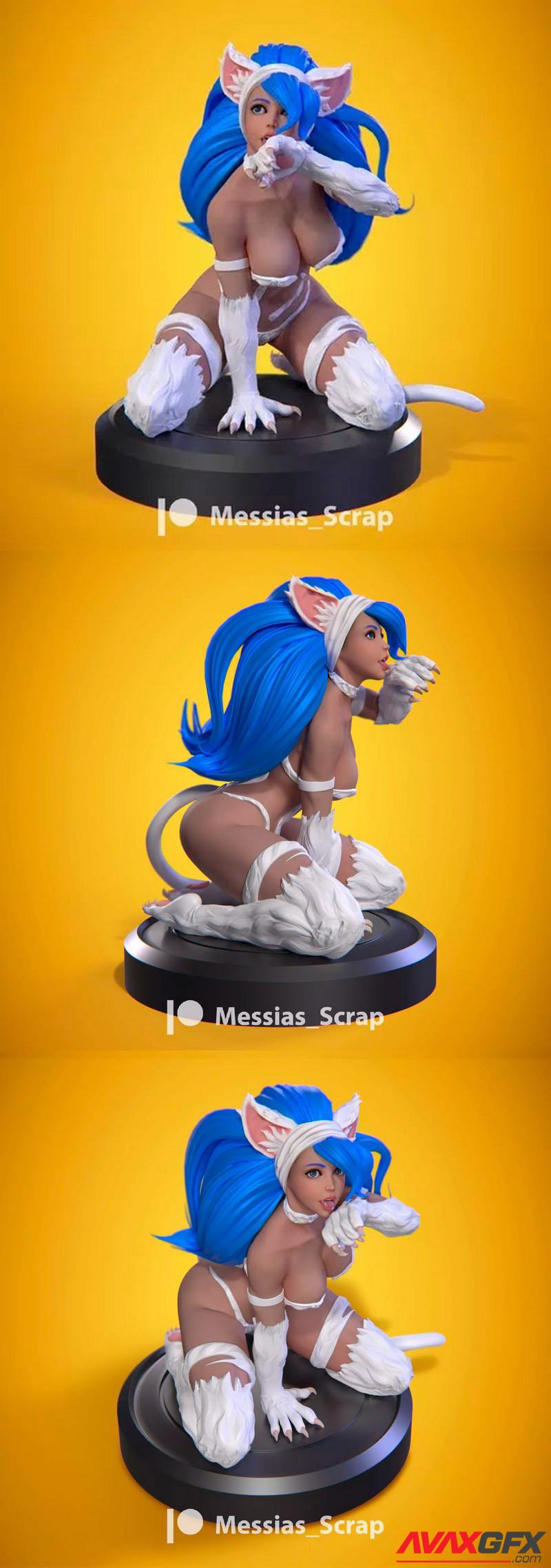 Messias Scrap Felicia Darkstalkers 3D Printable STL