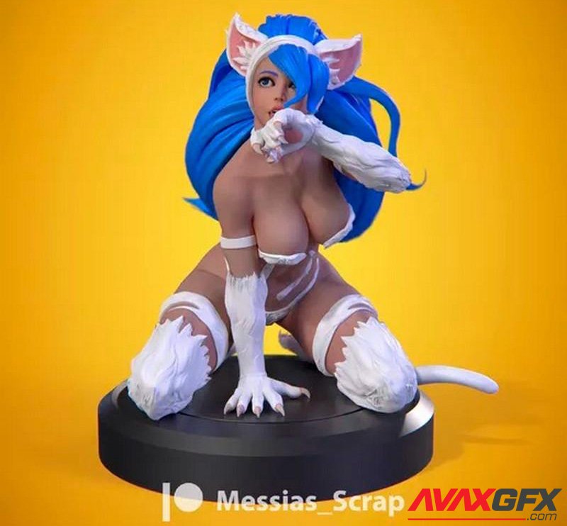 Messias Scrap Felicia Darkstalkers 3D Printable STL