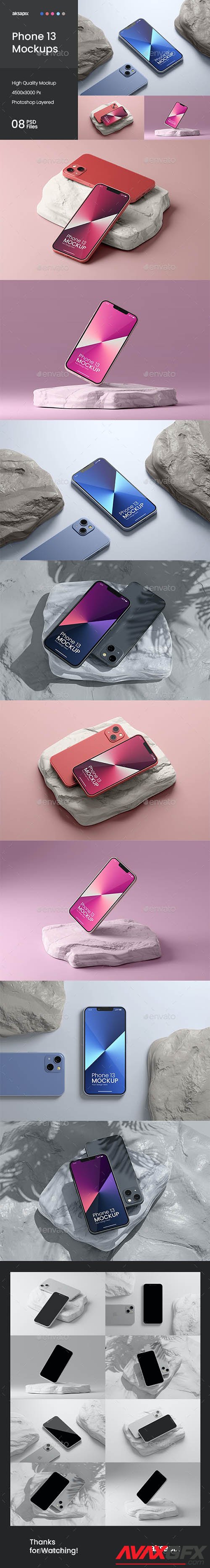 GraphicRiver - Phone 13 Mockup 34951204