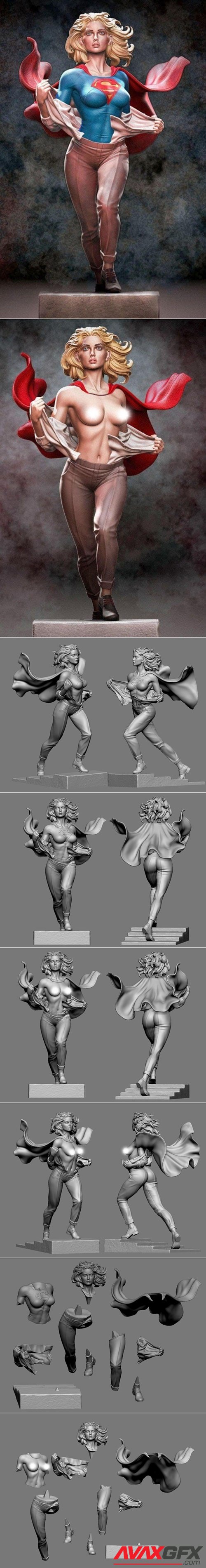 Supergirl 2021 – 3D Printable STL