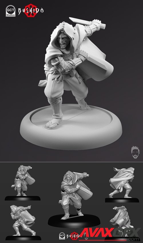 GCT - Bushido - Ito Starter Pack - Assassin – 3D Printable STL