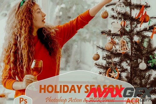 10 Holiday Season Photoshop Actions And ACR Presets - 1715700