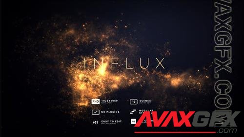 Influx | Flow Particles Titles 31893109 (VideoHive)