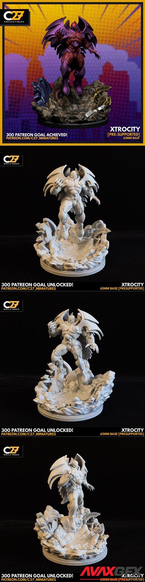 Xtrocity – 3D Printable STL