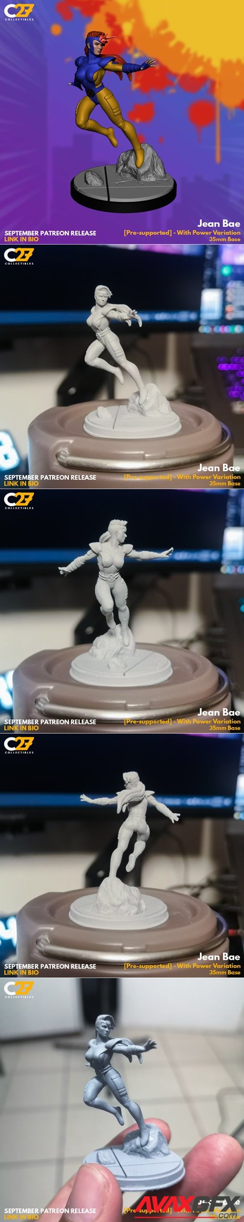 Jean Bae – 3D Printable STL