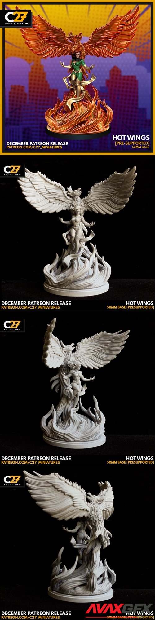 Hot Wings – 3D Printable STL