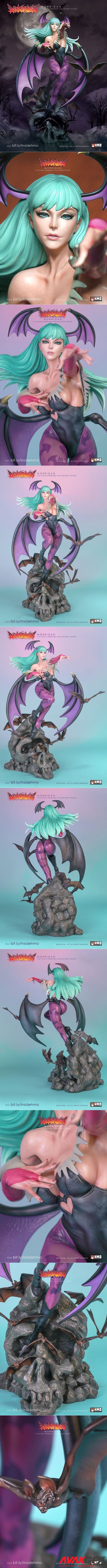 Morrigan - Darkstalkers Statue – 3D Printable STL