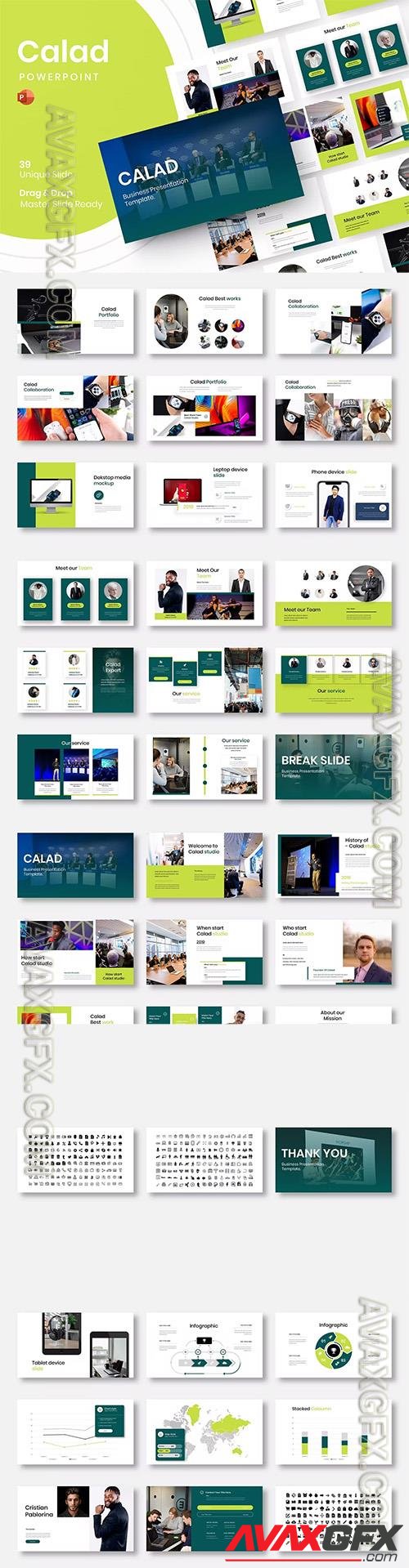Calad – Business Powerpoint and Keynote Templates
