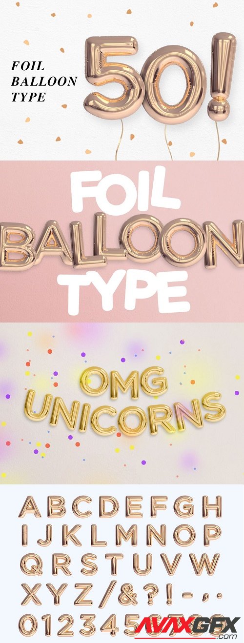 Foil Balloon Type - 525213