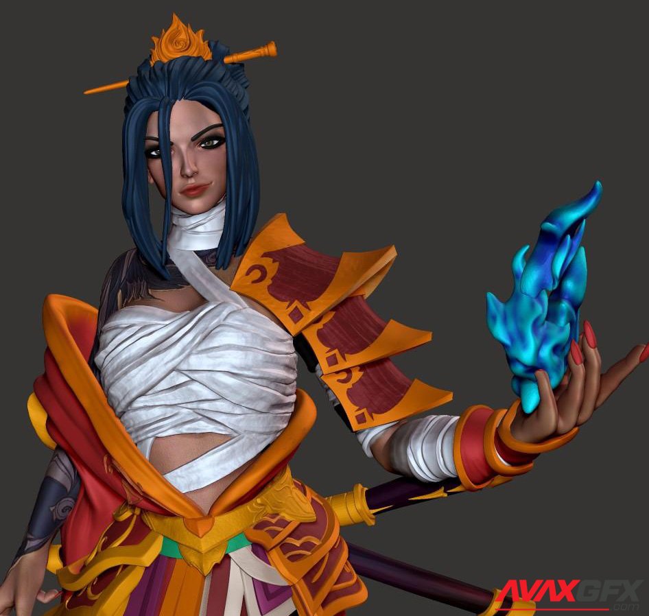 Azula Avatar 3D Printable STL