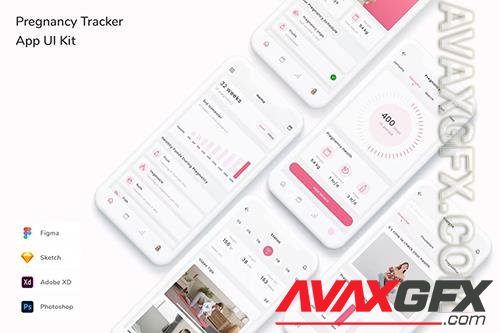 Pregnancy Tracker App UI Kit M6WTG9E