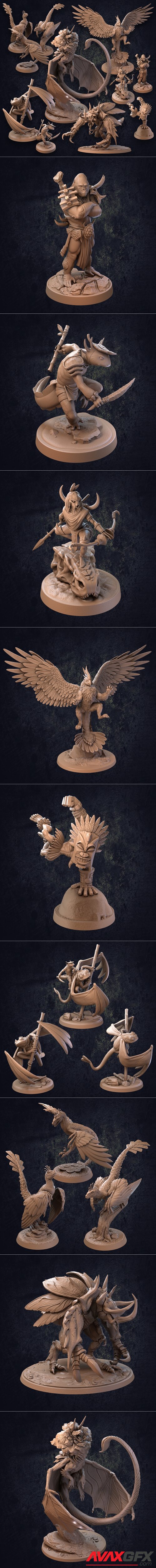 Vile Blossom and Trapper Pack – 3D Printable STL