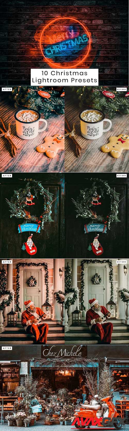 10 Christmas Lightroom Presets