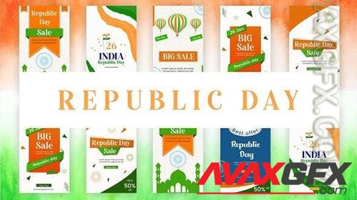 India Republic Day Sale Stories Pack 35403900 (VideoHive)