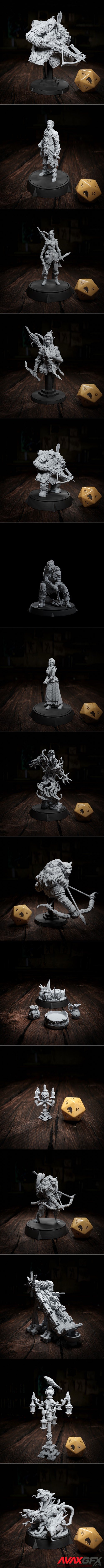 The Rise of The Necromancer – 3D Printable STL