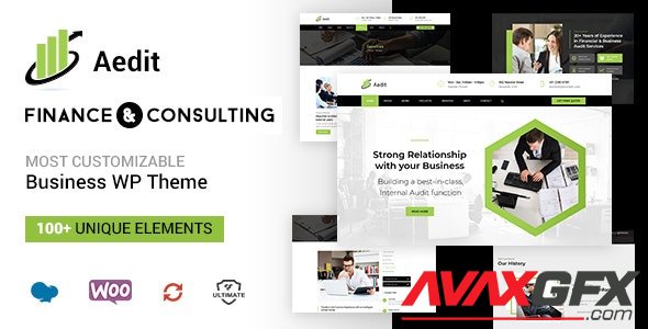 ThemeForest - Aedit v1.8 - Corporate Consulting - 24163696
