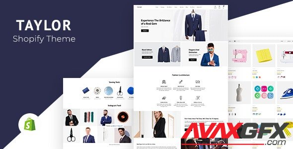 ThemeForest - Taylor v1.3 - Stitch Shopify Theme - 29012301