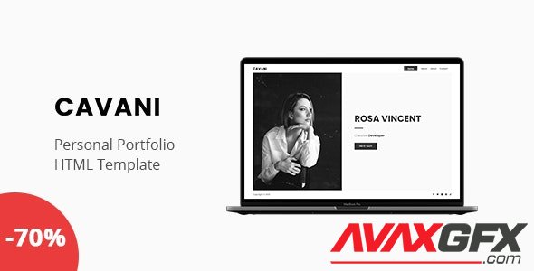 ThemeForest - Cavani v1.0 - Personal Portfolio Template (Update: 29 December 21) - 35229877