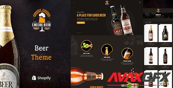ThemeForest - Cheerx v1.0 - Alchocol Liquor Store Shopify Theme (Update: 24 January 21) - 28622748