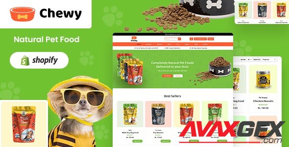 ThemeForest - Chewy v1.0 - Pet Shop Shopify Theme - 29012301
