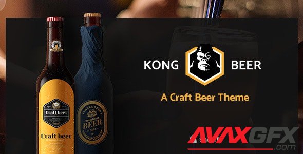 ThemeForest - Kong v1.1 - Alcohol, Beer & Liquor Store Shopify Theme - 28385064