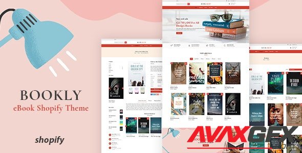 ThemeForest - Bookly v1.0 - Bookstore Shopify Theme (Update: 29 June 21) - 29012301
