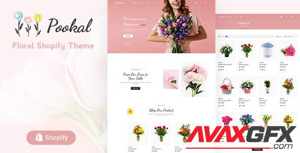 ThemeForest - Pookal v1.0 - Flower Shop and Florist Shopify Theme (Update: 23 January 21) - 28020249