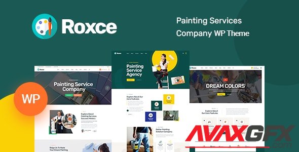 ThemeForest - Roxce v1.0.1 - Painting Services WordPress Theme - 35055345