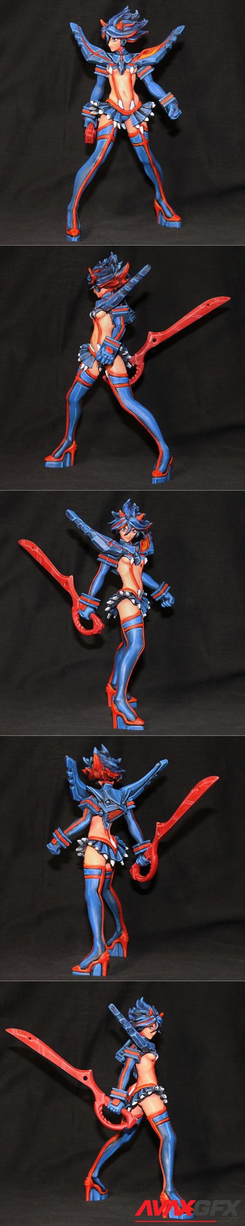 Kill La Kill - Ryuko Matoi – 3D Printable STL