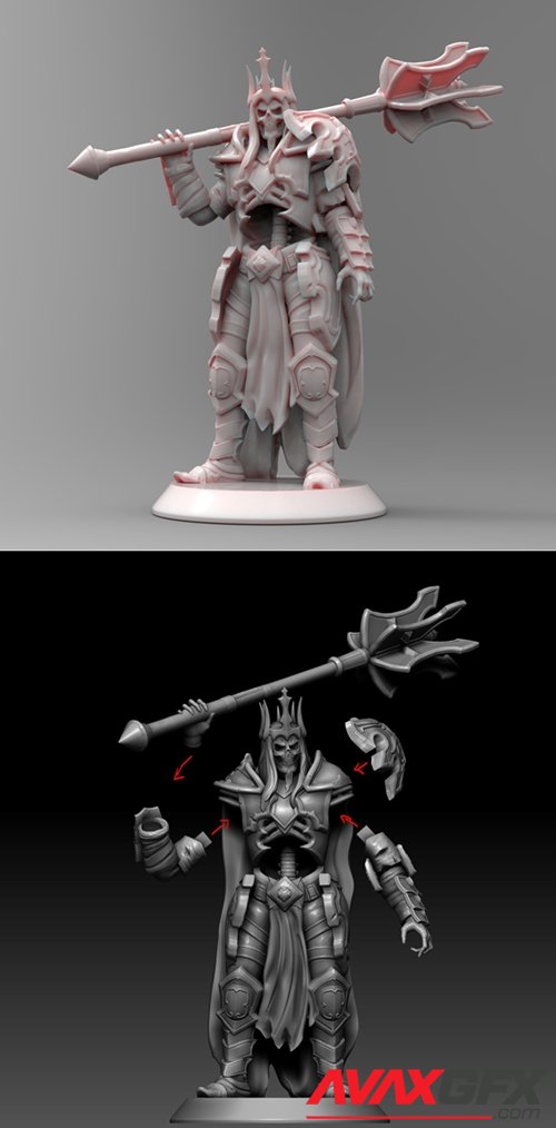 Leoric - Diablo – 3D Printable STL