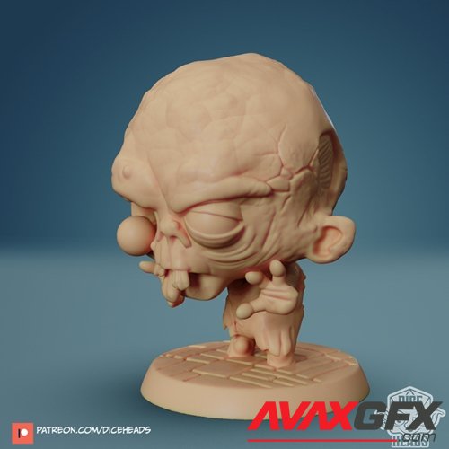 Zombie – 3D Printable STL