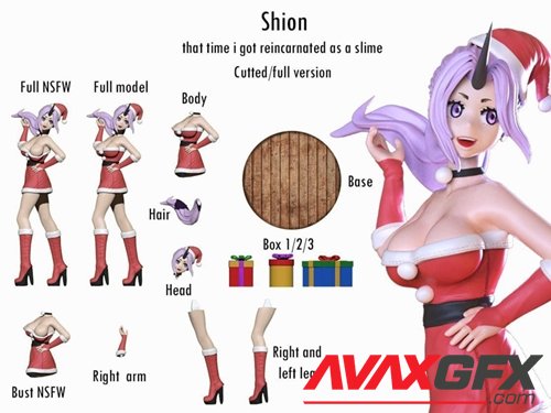 Shion – 3D Printable STL