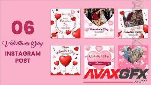 Valentine Day Social Media Post Pack 35412642 (VideoHive)