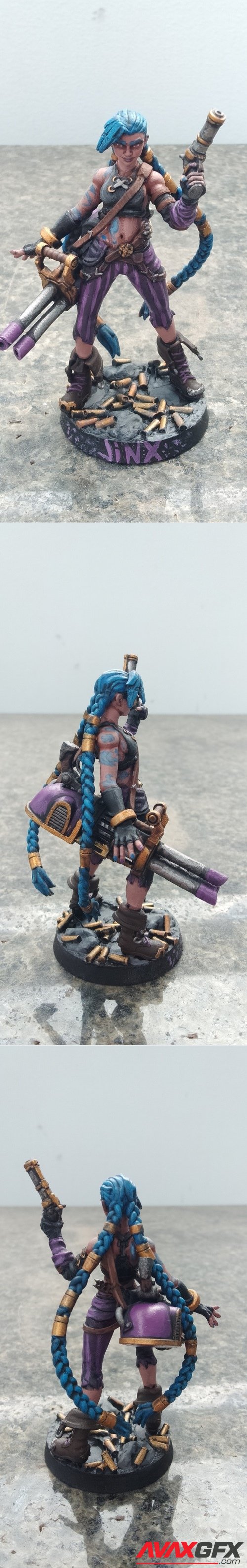 Arcane Jinx and Vi from League of Legends – 3D Printable STL