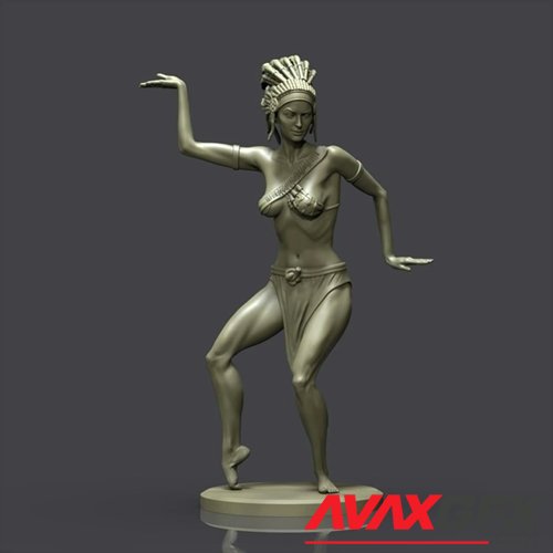 Above Below Dancer – 3D Printable STL