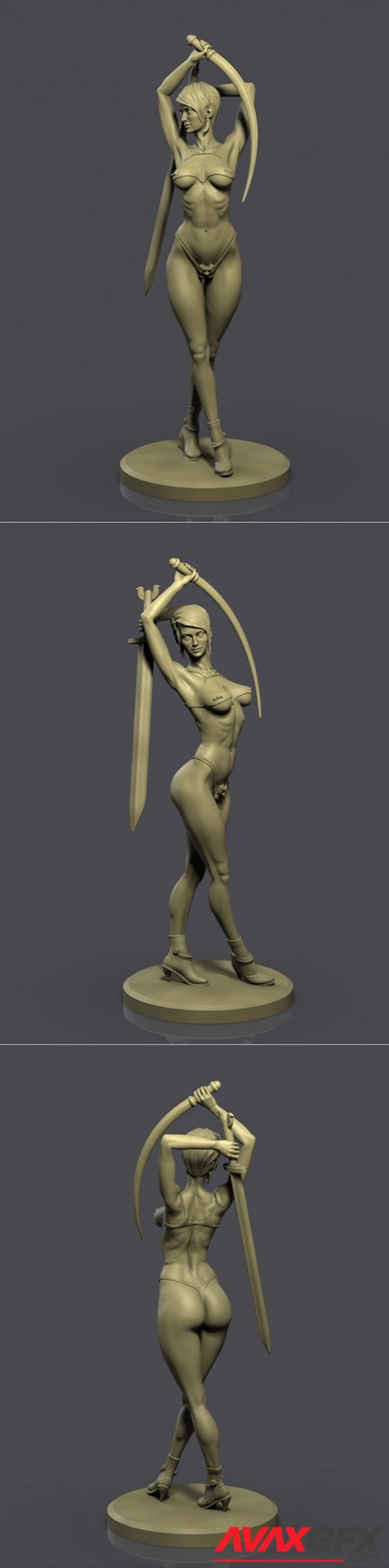 Sword master – 3D Printable STL