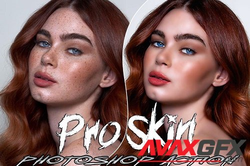 Pro Skin Portrait Photoshop Action