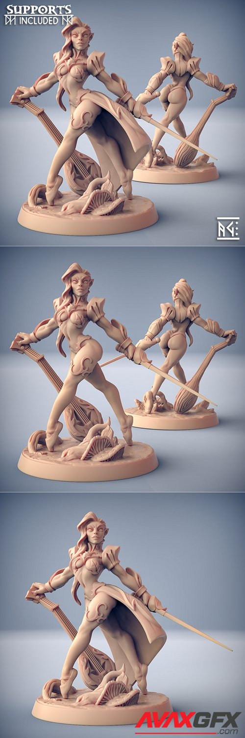 Kilia the Ballet Queen – 3D Printable STL